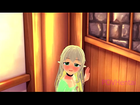 ❤️ (Armadilha) A criada Elvish ajuda-o a lavar a cara. ️❌ Porno em nós ❌
